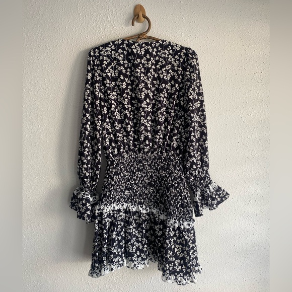 Elliatt Liliana Dress Black and White Floral - Picture 5 of 5